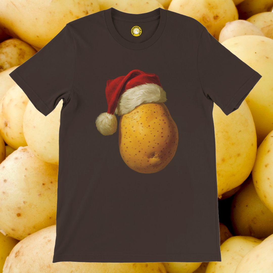 Festive Potato Christmas T-shirt