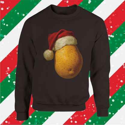 Festive Potato Christmas Sweatshirt