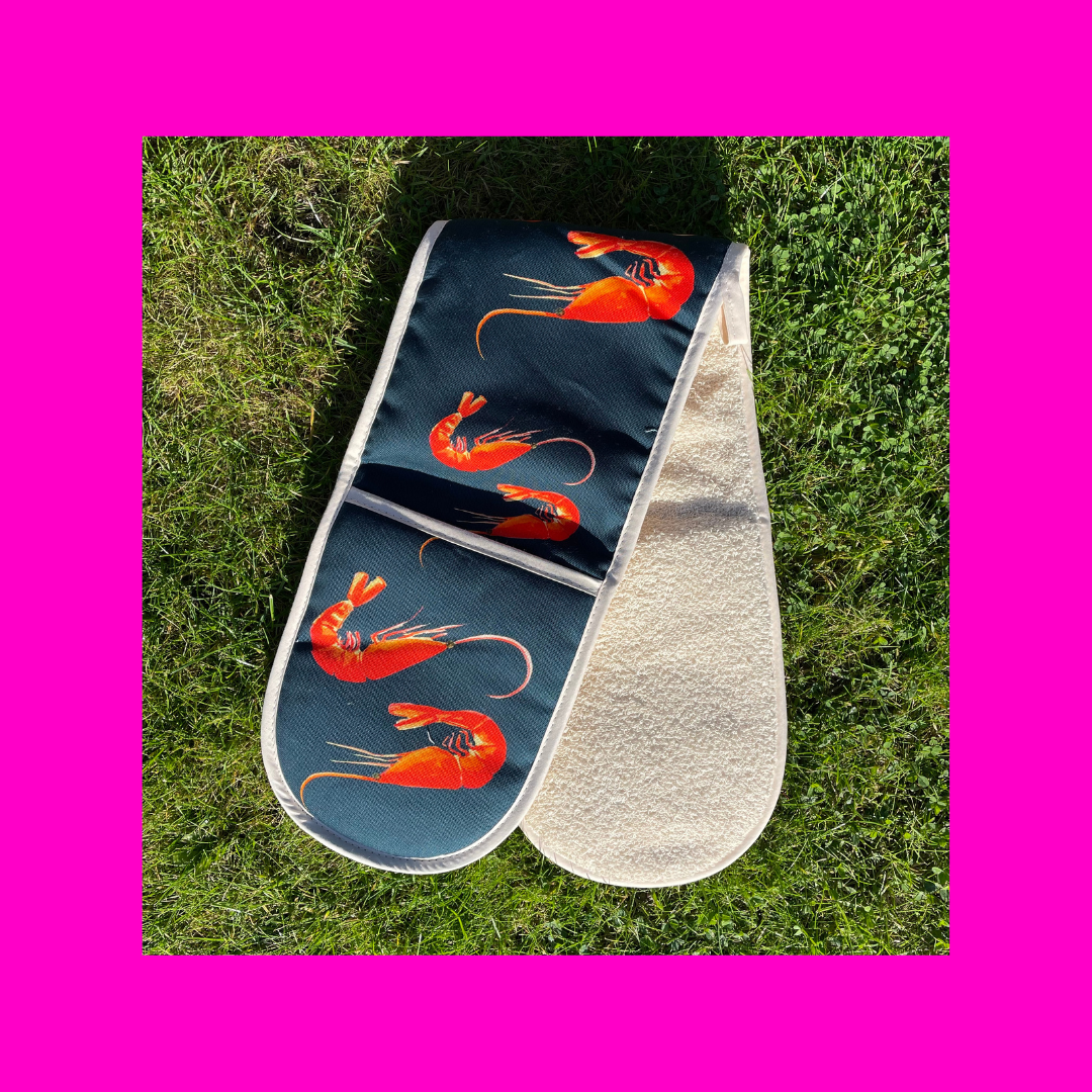 Oven glove - Super Duper Prawns