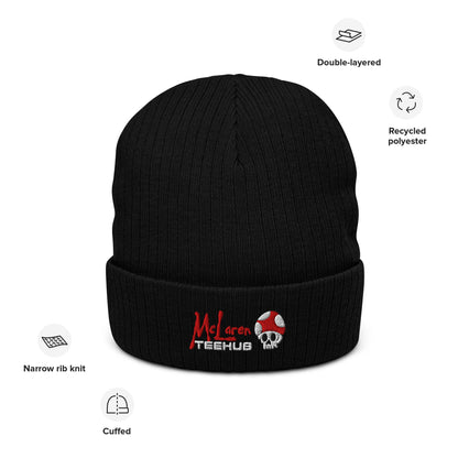 McLarenTeeHub Ribbed knit beanie
