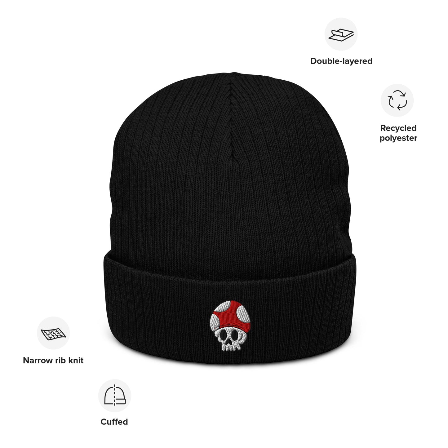 McLarenTeeHub Ribbed knit beanie