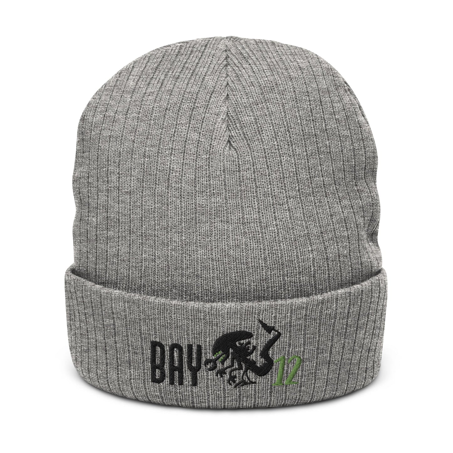 Bay12 Ribbed knit beanie, Aliens style Beanie, Beanie Aliens style, Aliens Fan Beanie, Aliens beanie, Gift Aliens fans, ALIENS, BAY12