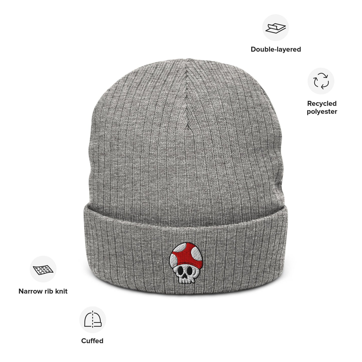 McLarenTeeHub Ribbed knit beanie