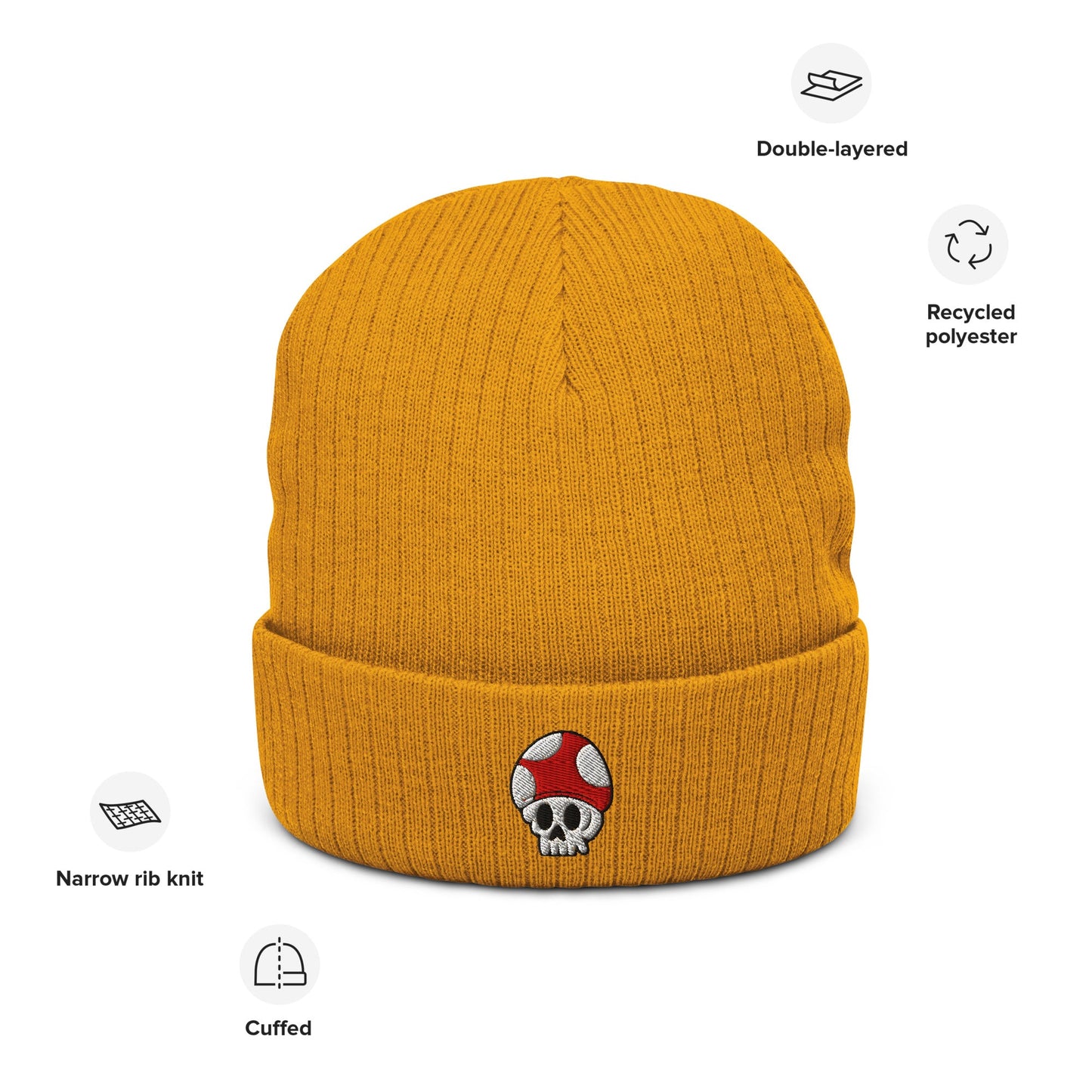 McLarenTeeHub Ribbed knit beanie