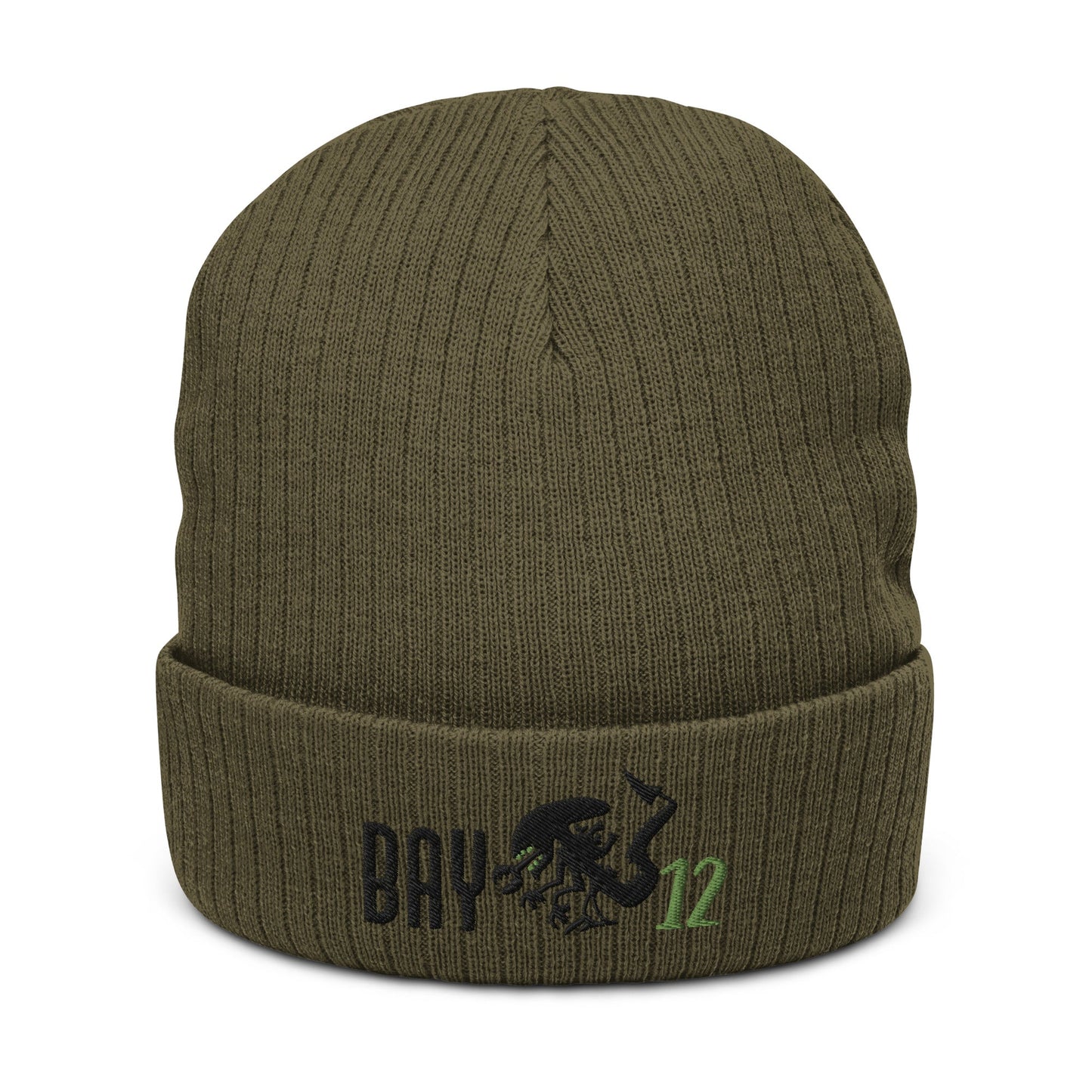 Bay12 Ribbed knit beanie, Aliens style Beanie, Beanie Aliens style, Aliens Fan Beanie, Aliens beanie, Gift Aliens fans, ALIENS, BAY12