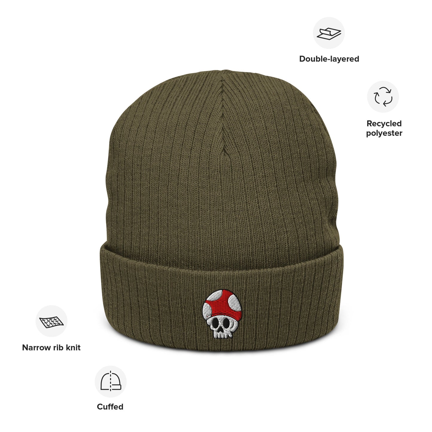 McLarenTeeHub Ribbed knit beanie