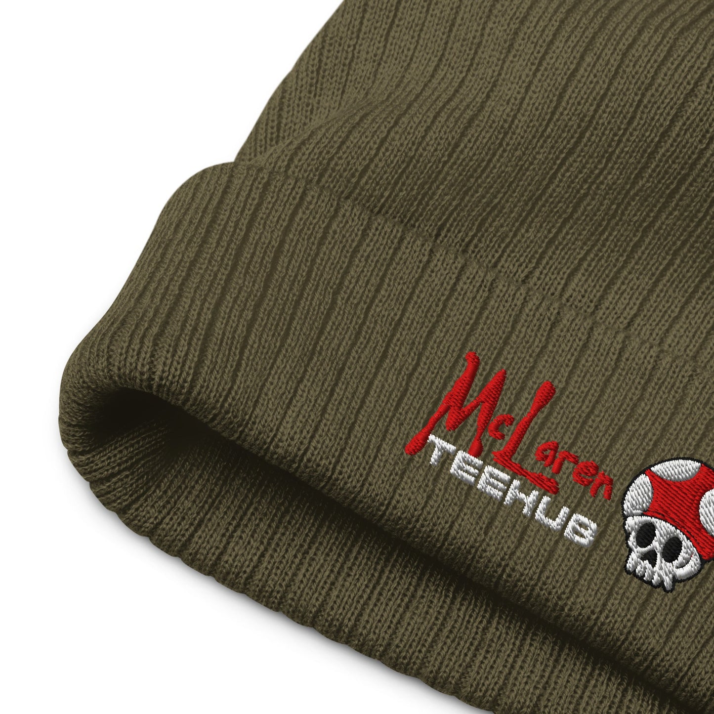 McLarenTeeHub Ribbed knit beanie