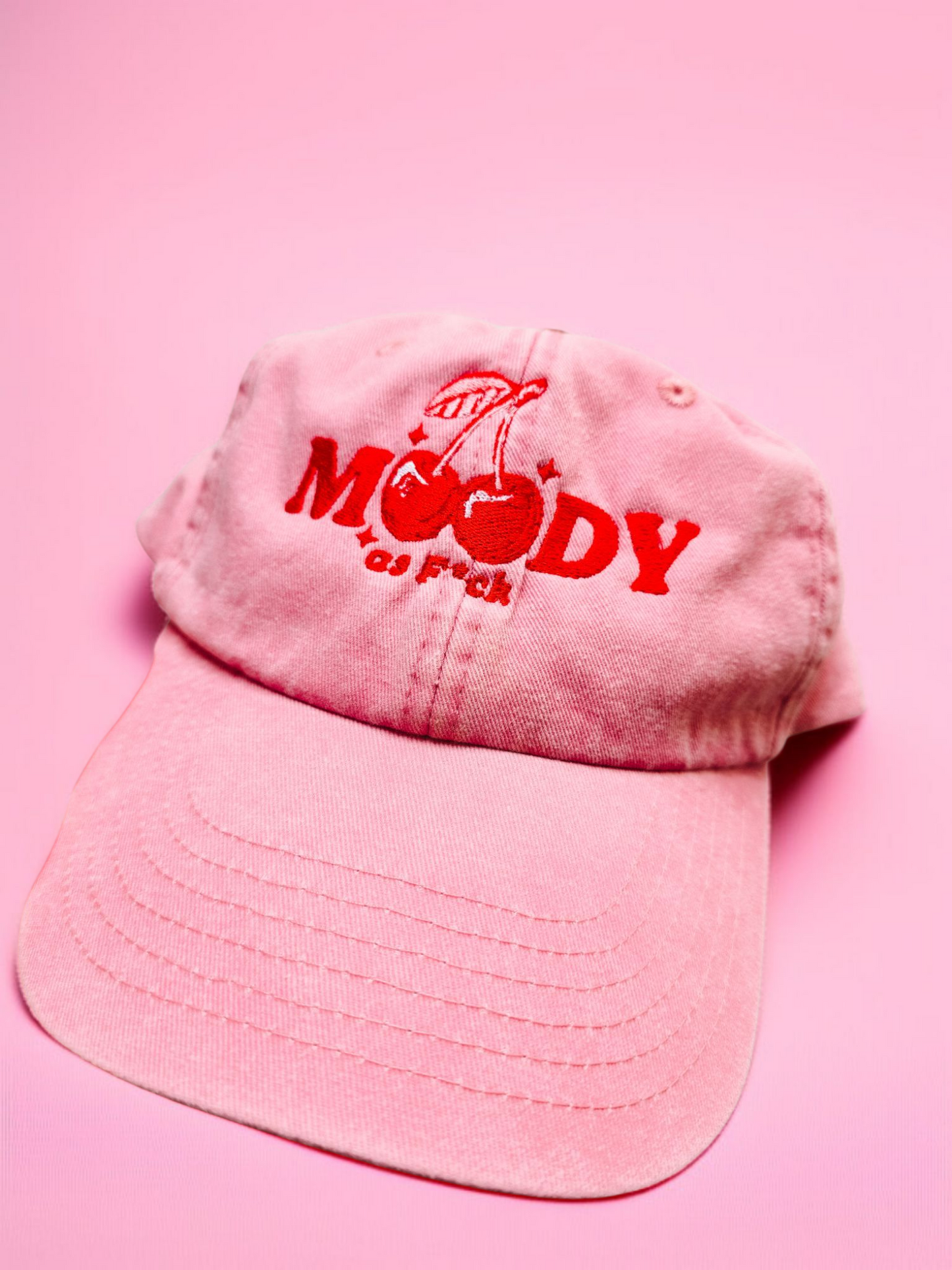 Moody As F*ck embroidered baseball cap