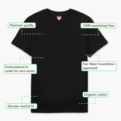 Sassy Spud Embroidered T-Shirt (Unisex)