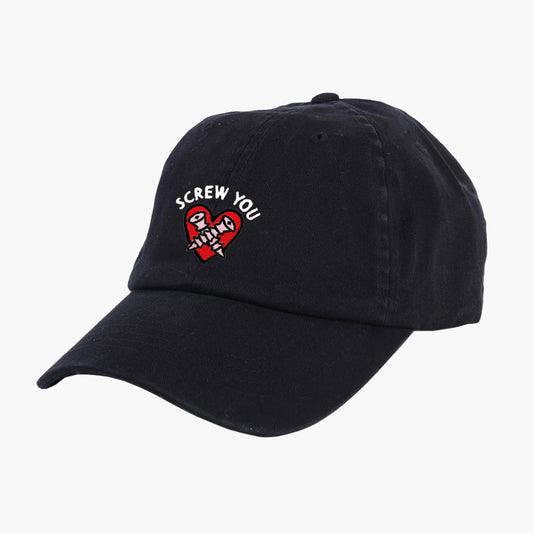 Screw You Embroidered Mom Cap