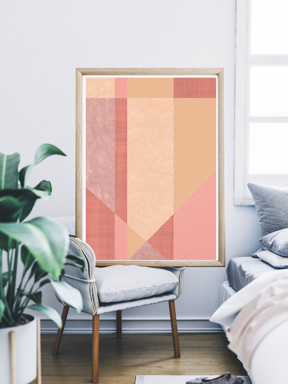 Shrine Geometric Abstract Art Print