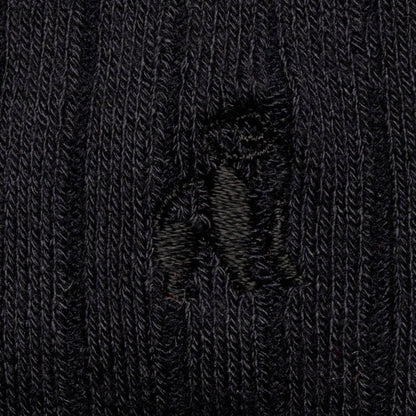 Jet Black Bamboo Socks