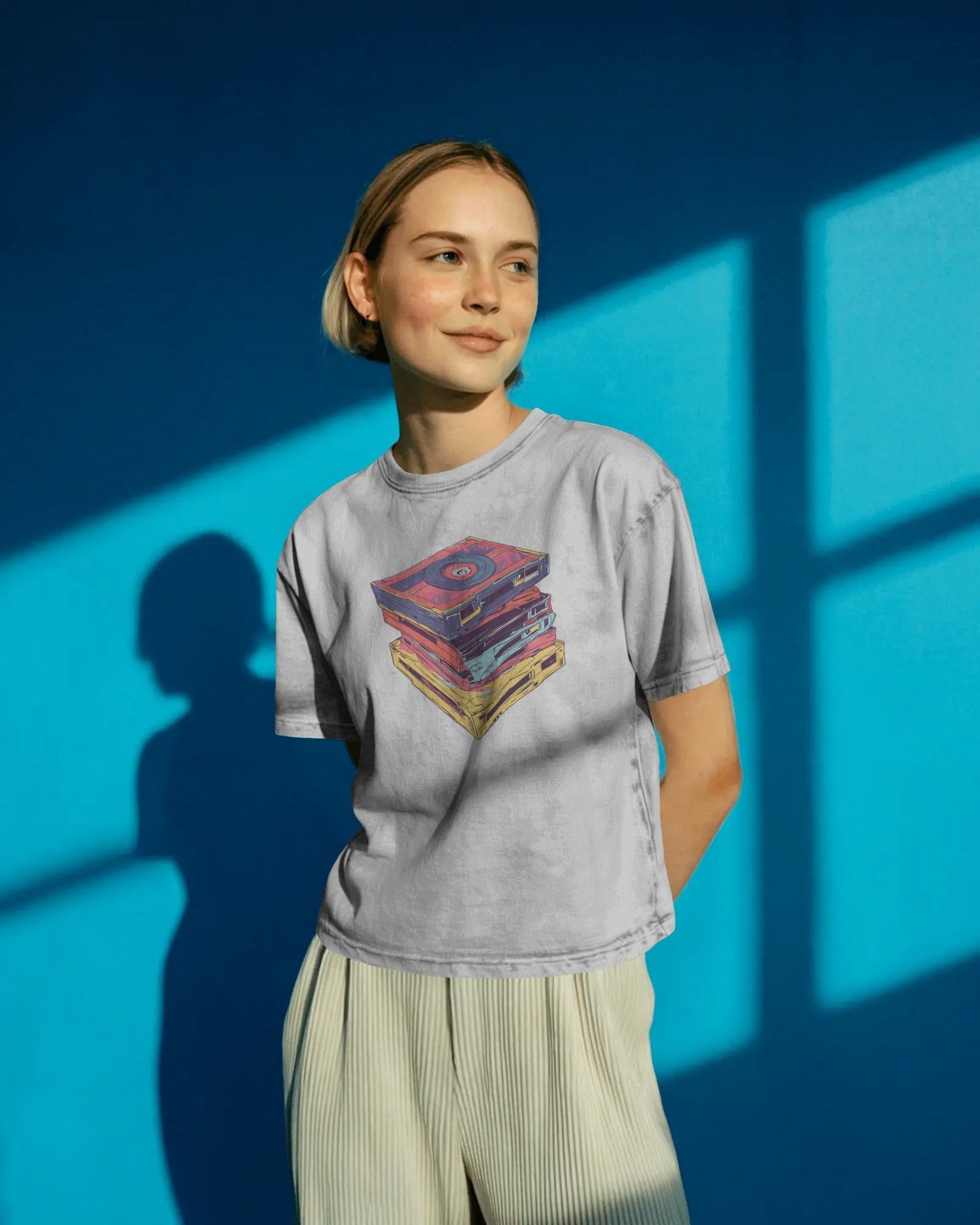 Tape Stack (Heavy Faded Tee)