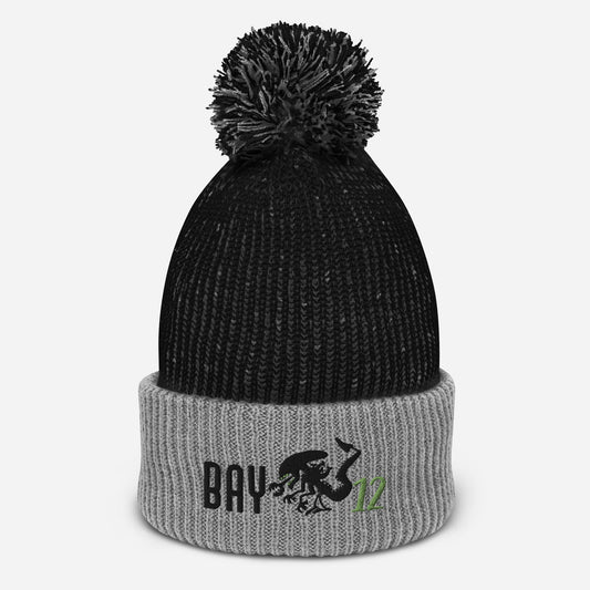 Bay 12 Pom-Pom Beanie, Aliens style Beanie, Beanie Aliens Movie style, Aliens Hat, Winter hat, Christmas gift, Christmas hat, Beanie Cool,