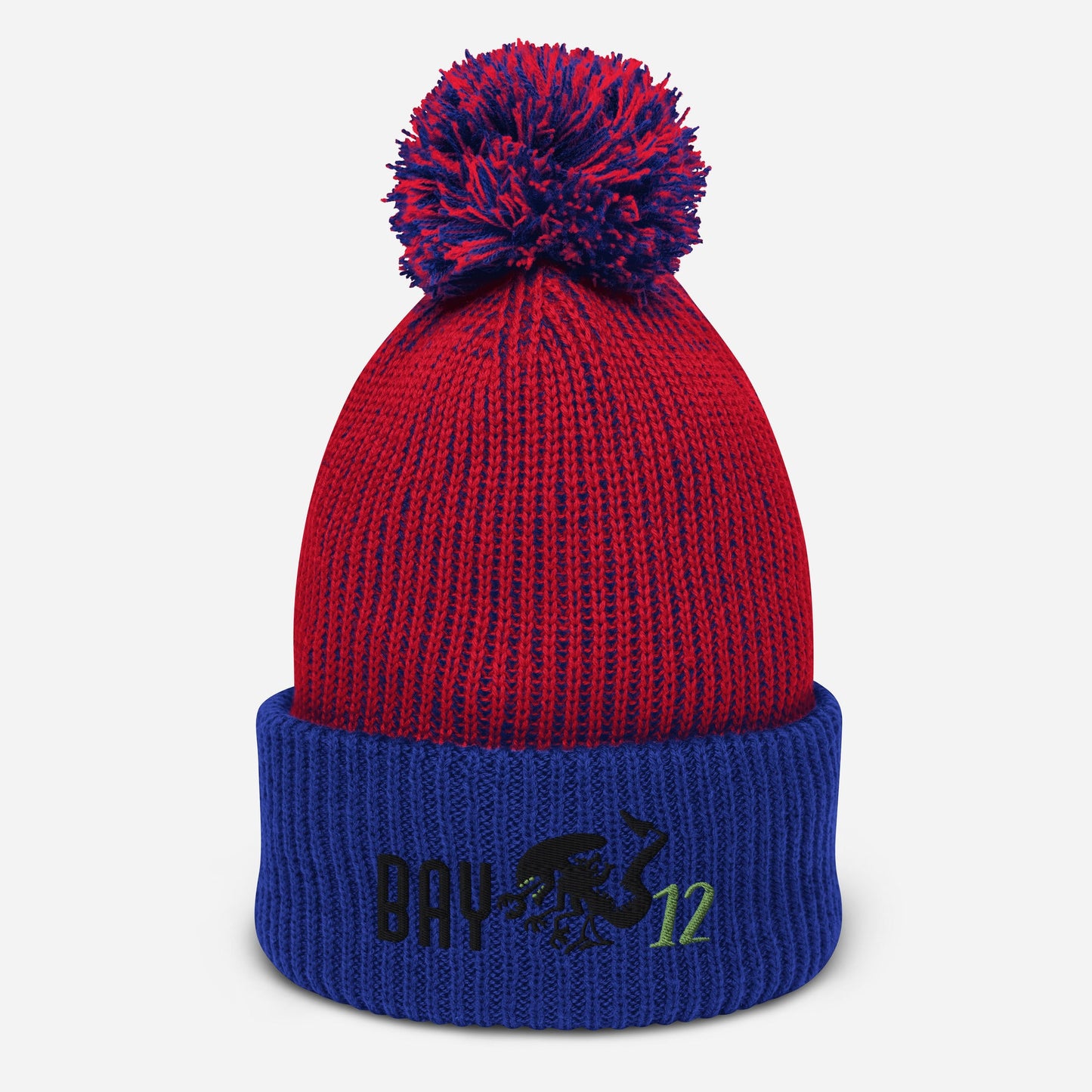 Bay 12 Pom-Pom Beanie, Aliens style Beanie, Beanie Aliens Movie style, Aliens Hat, Winter hat, Christmas gift, Christmas hat, Beanie Cool,
