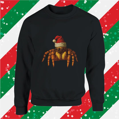 Festive Spider Christmas Sweatshirt