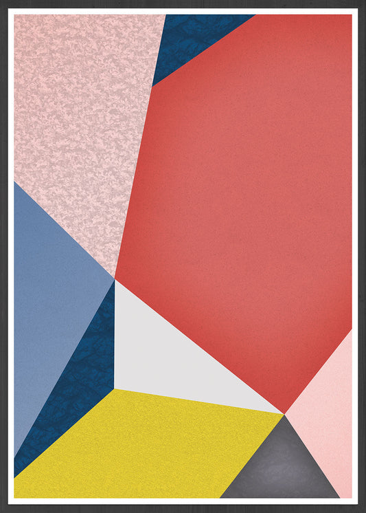 Spring Trend Geometric Art Print