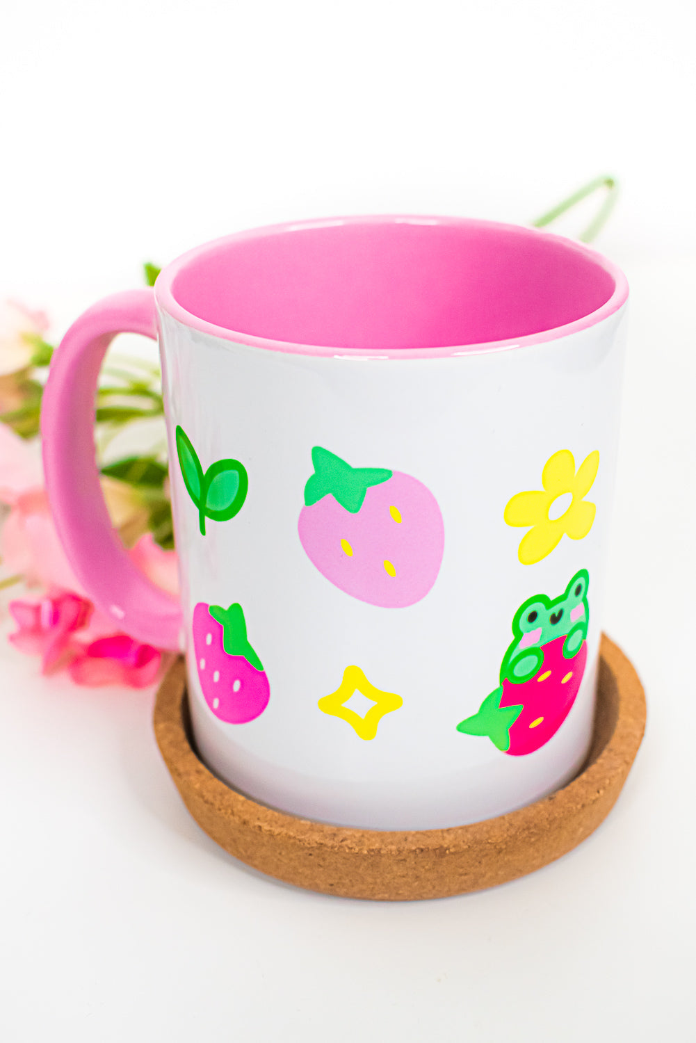 Strawberry Albert Pink Mug