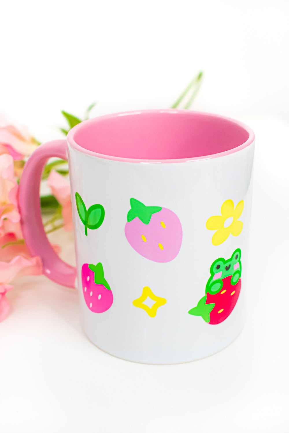 Strawberry Albert Pink Mug