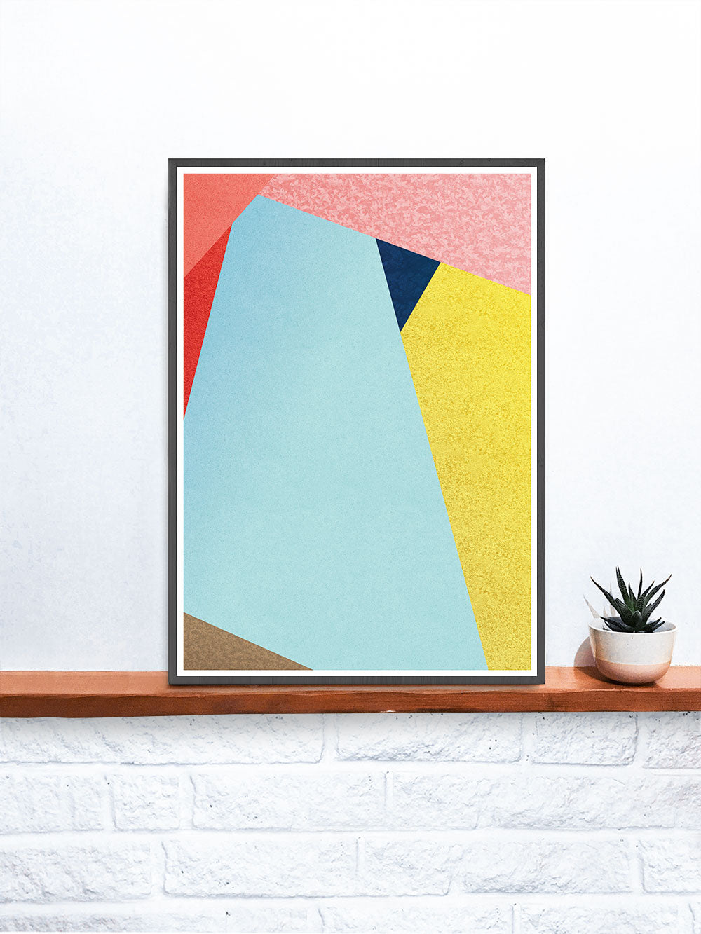 Summer Trend Modern Geometric Print