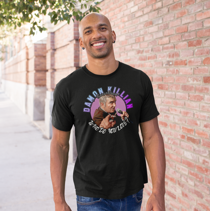 The Running Man Unisex T-Shirt, the running Man t-shirt, the running Man tshirt, the running Man shirt, Damon Killian t-shirt, 80s movie tee