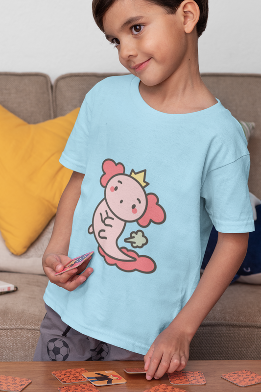 Farty Animals T-shirt: Axolotl