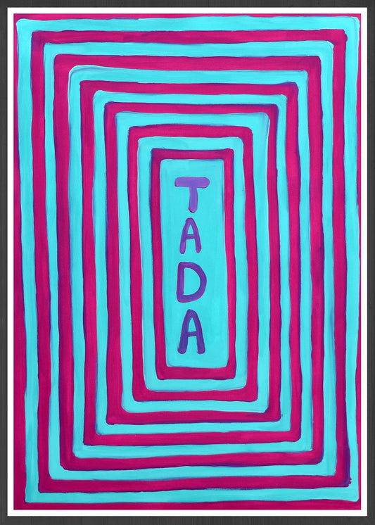 Tada! Unusual Artwork Quirky Print