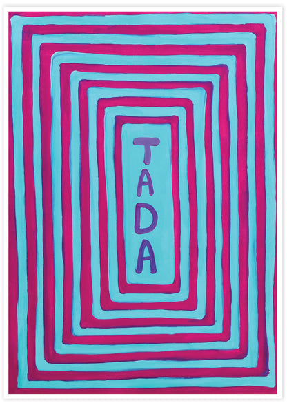 Tada! Unusual Artwork Quirky Print