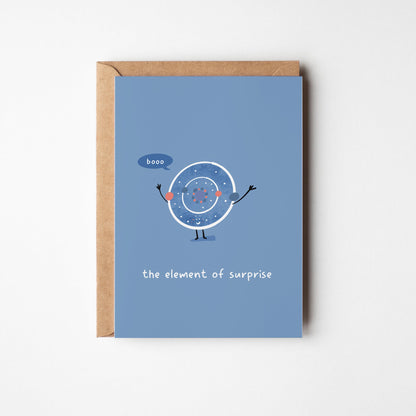 The Element of Surprise Greeting Card