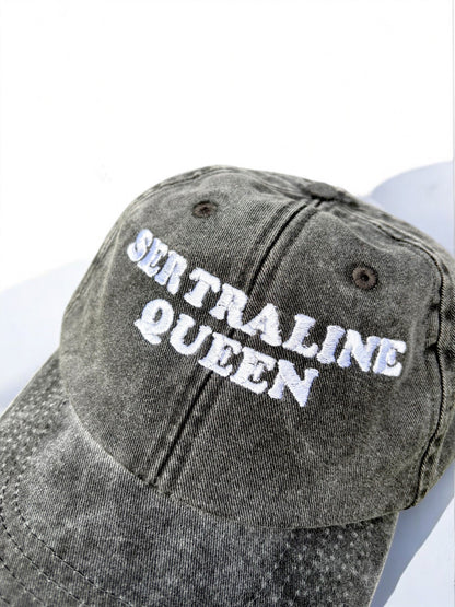 Sertraline Queen embroidered baseball cap