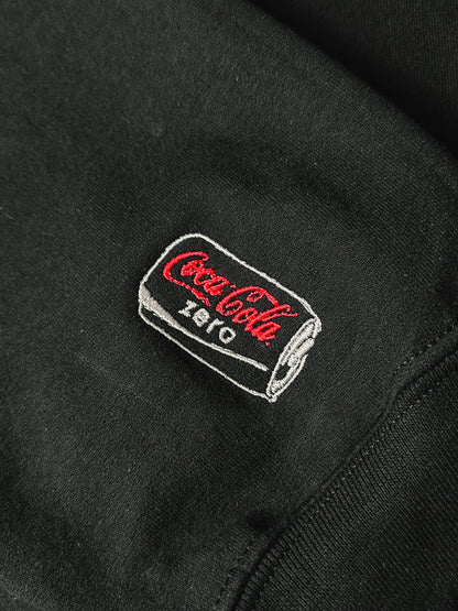 I Need A Coke Zero embroidered sweatshirt with sleeve detail