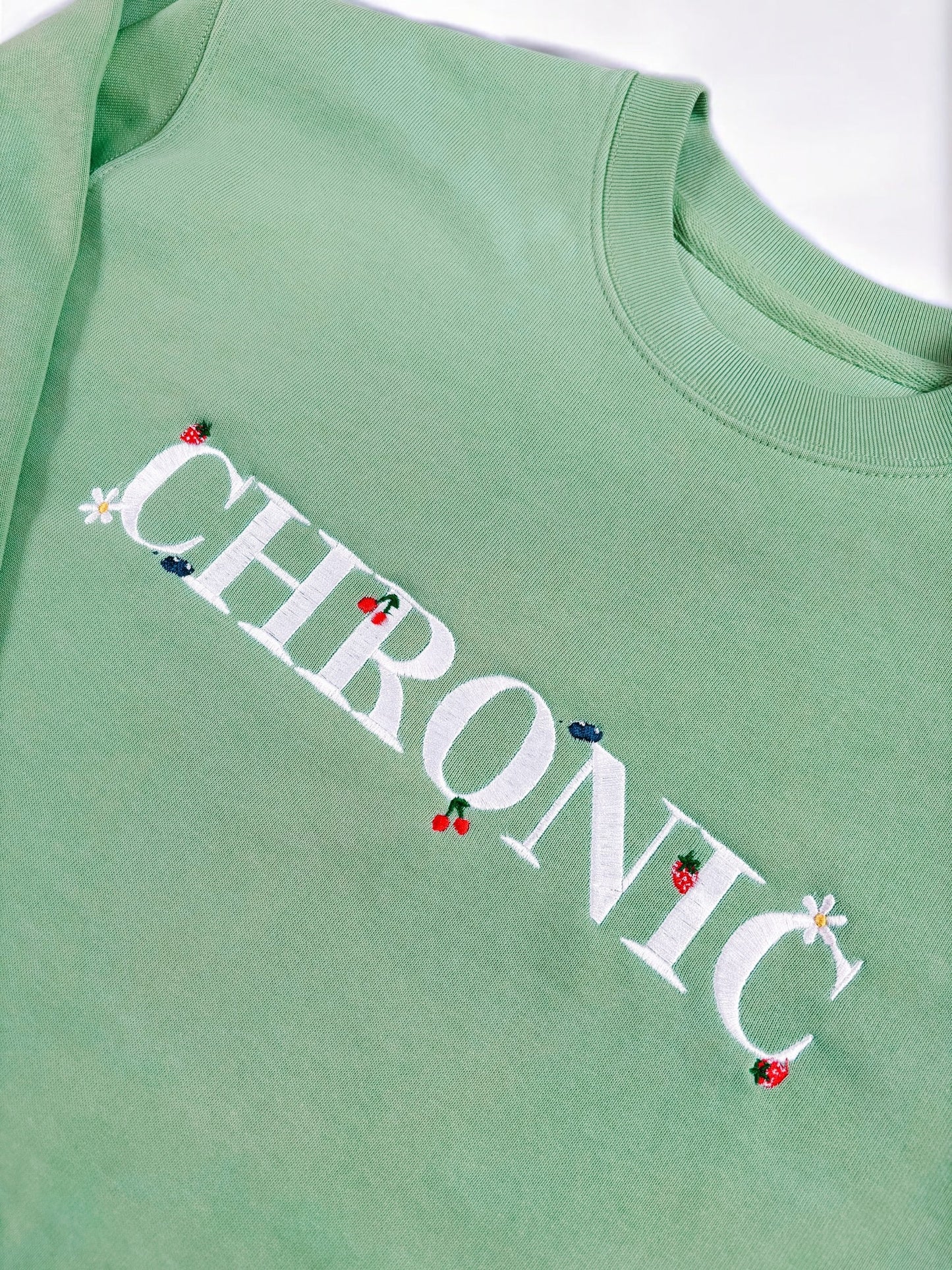 Chronic embroidered sweatshirt