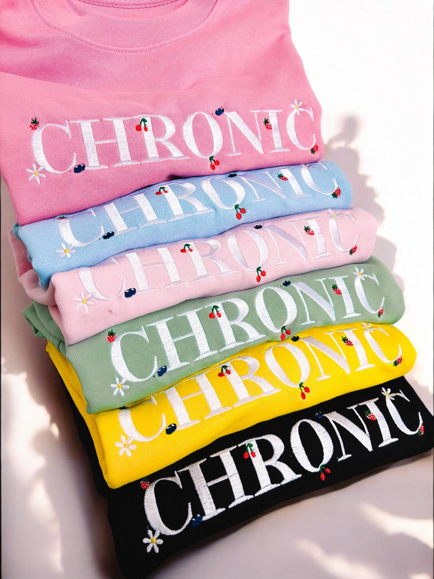 Chronic embroidered sweatshirt