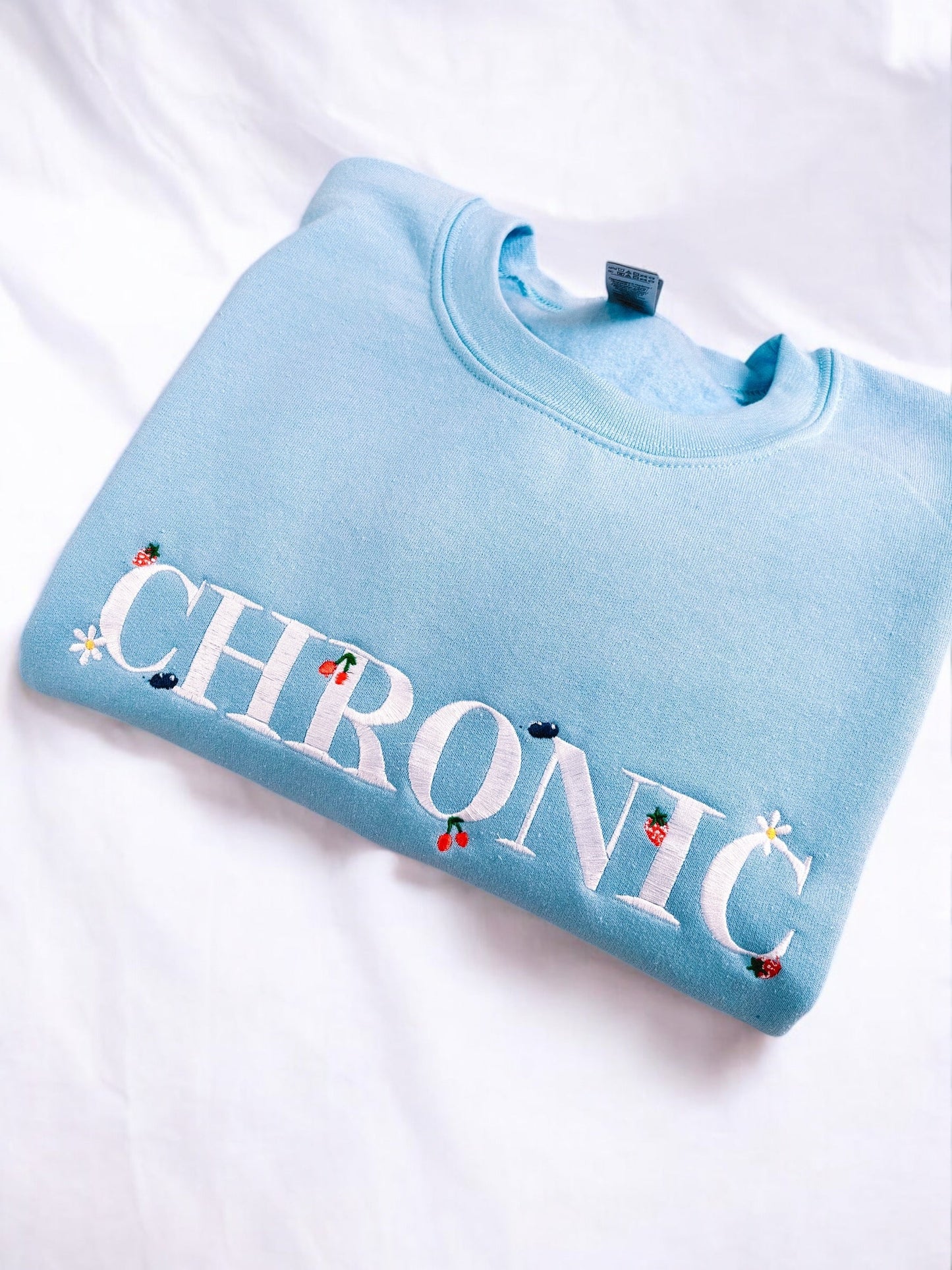 Chronic embroidered sweatshirt