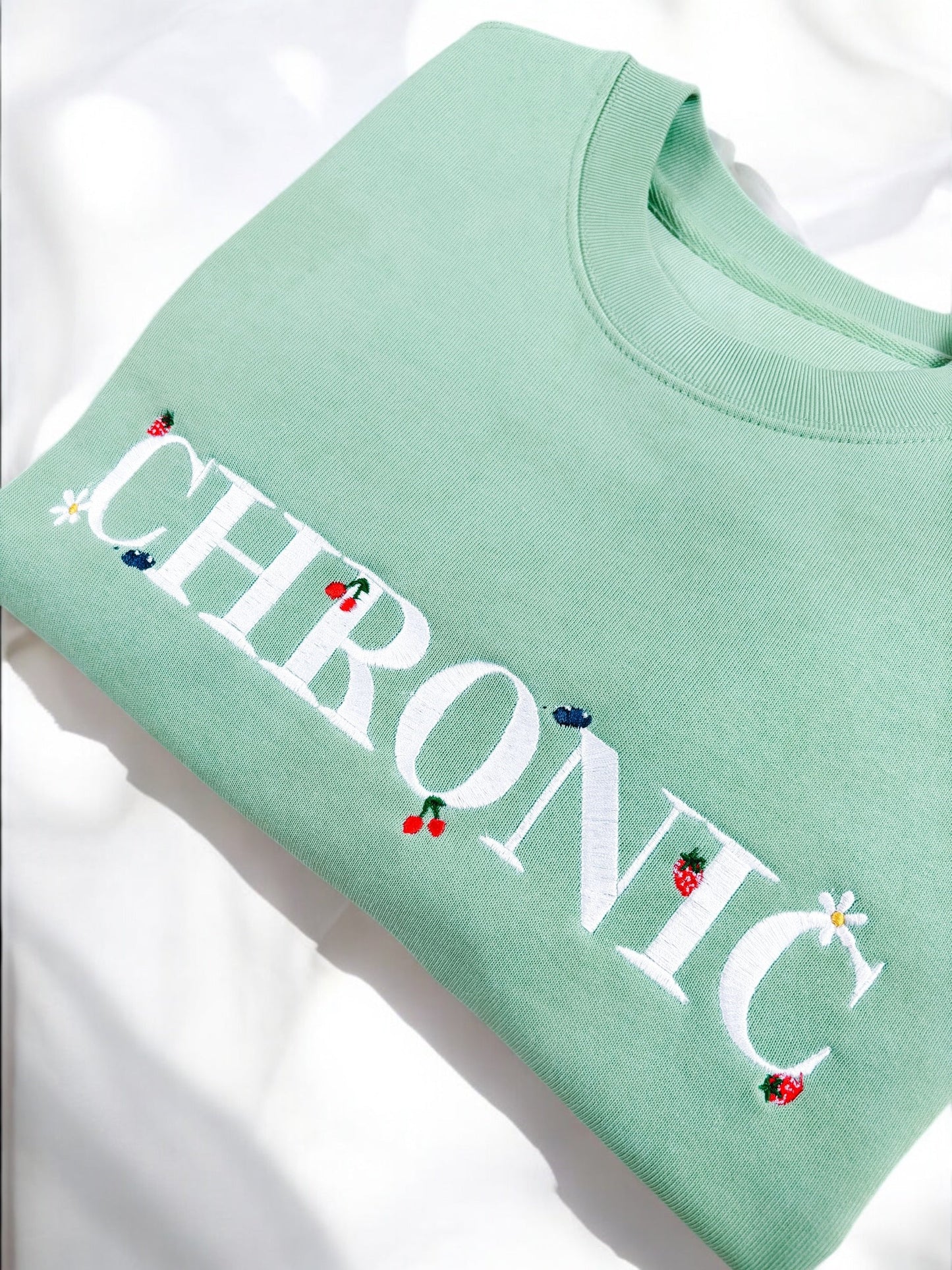 Chronic embroidered sweatshirt