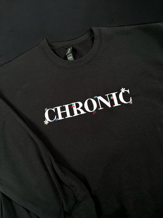 Chronic embroidered sweatshirt