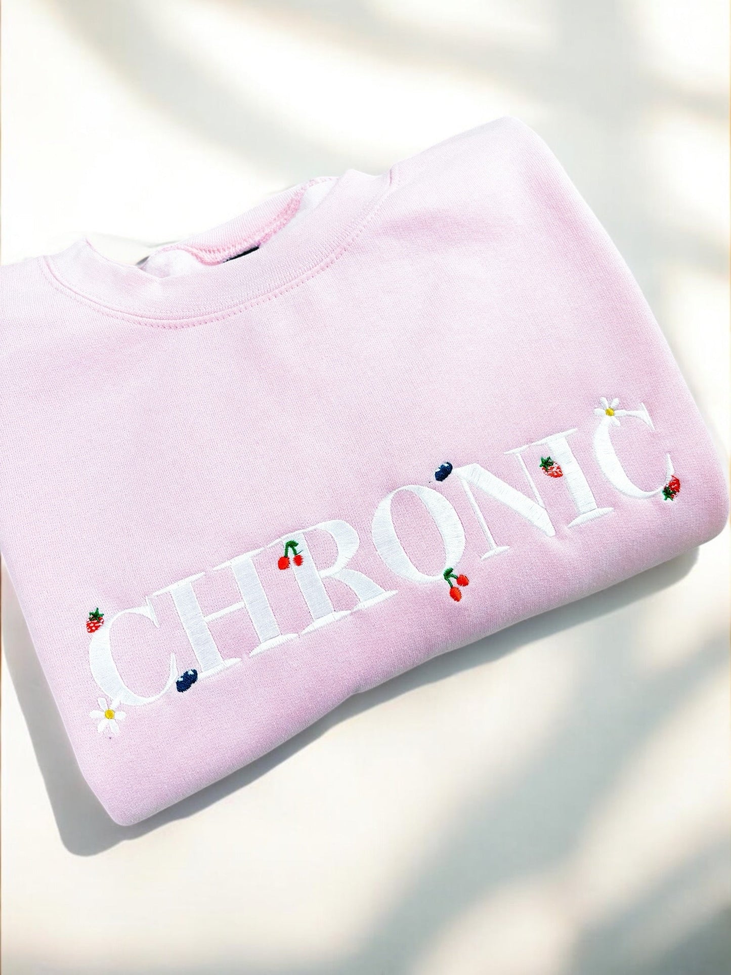 Chronic embroidered sweatshirt