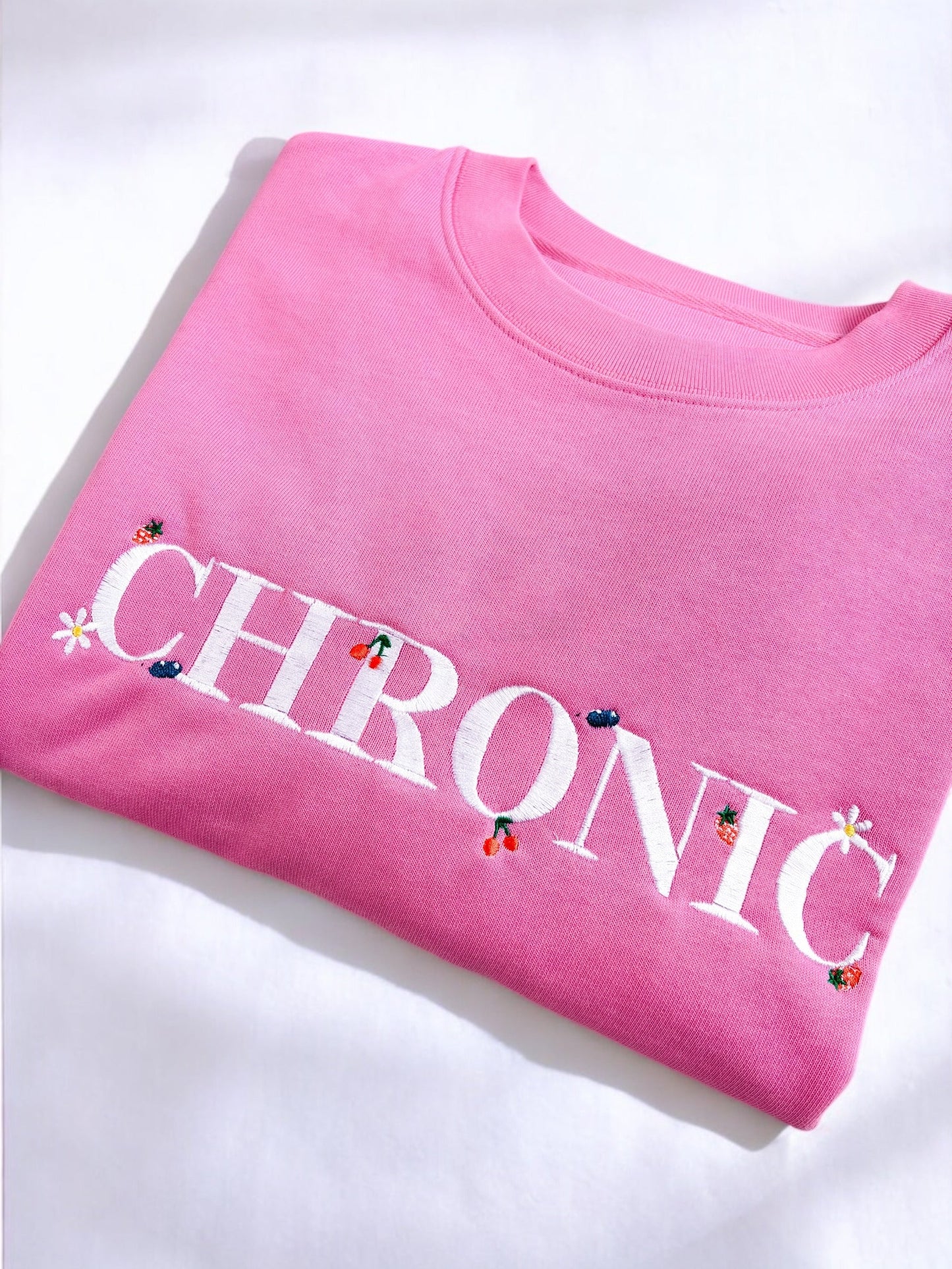 Chronic embroidered sweatshirt