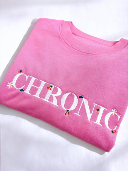 Chronic embroidered sweatshirt