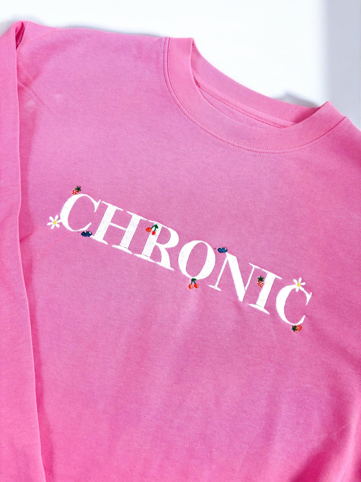 Chronic embroidered sweatshirt