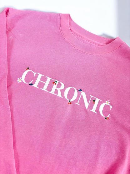 Chronic embroidered sweatshirt