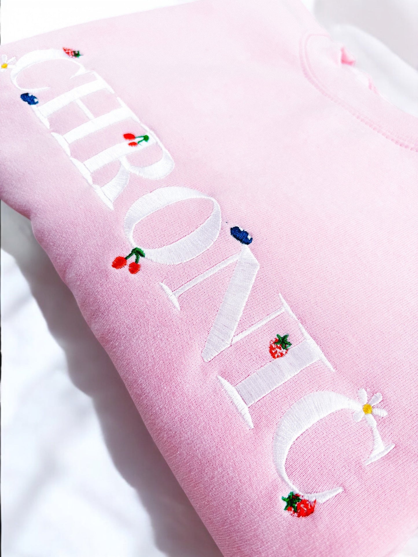 Chronic embroidered sweatshirt