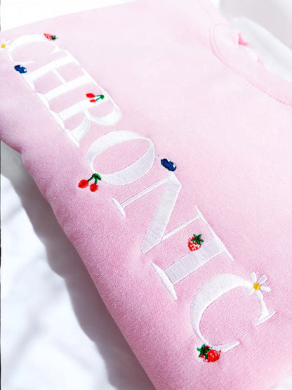 Chronic embroidered sweatshirt