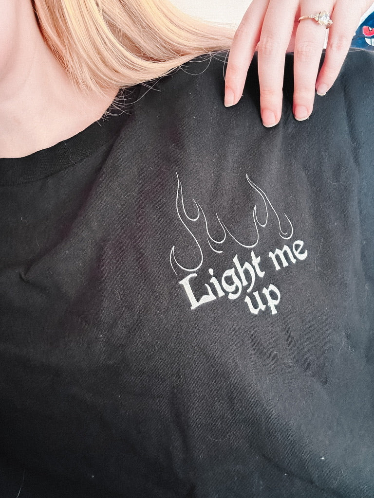 Burning All The Witches printed tee