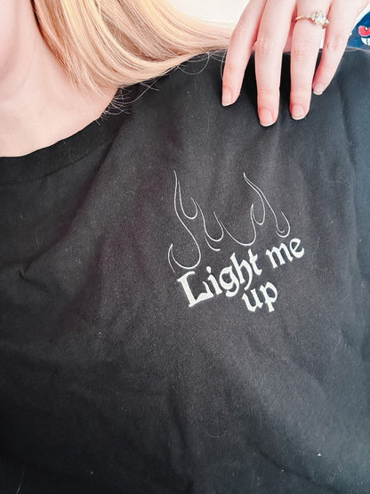 Burning All The Witches printed tee
