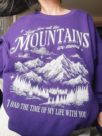 Long Live printed crewneck