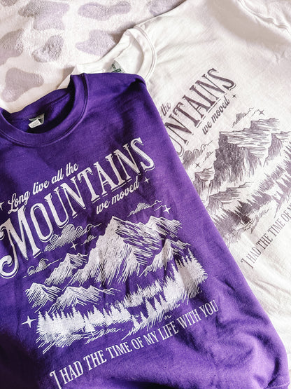 Long Live printed crewneck