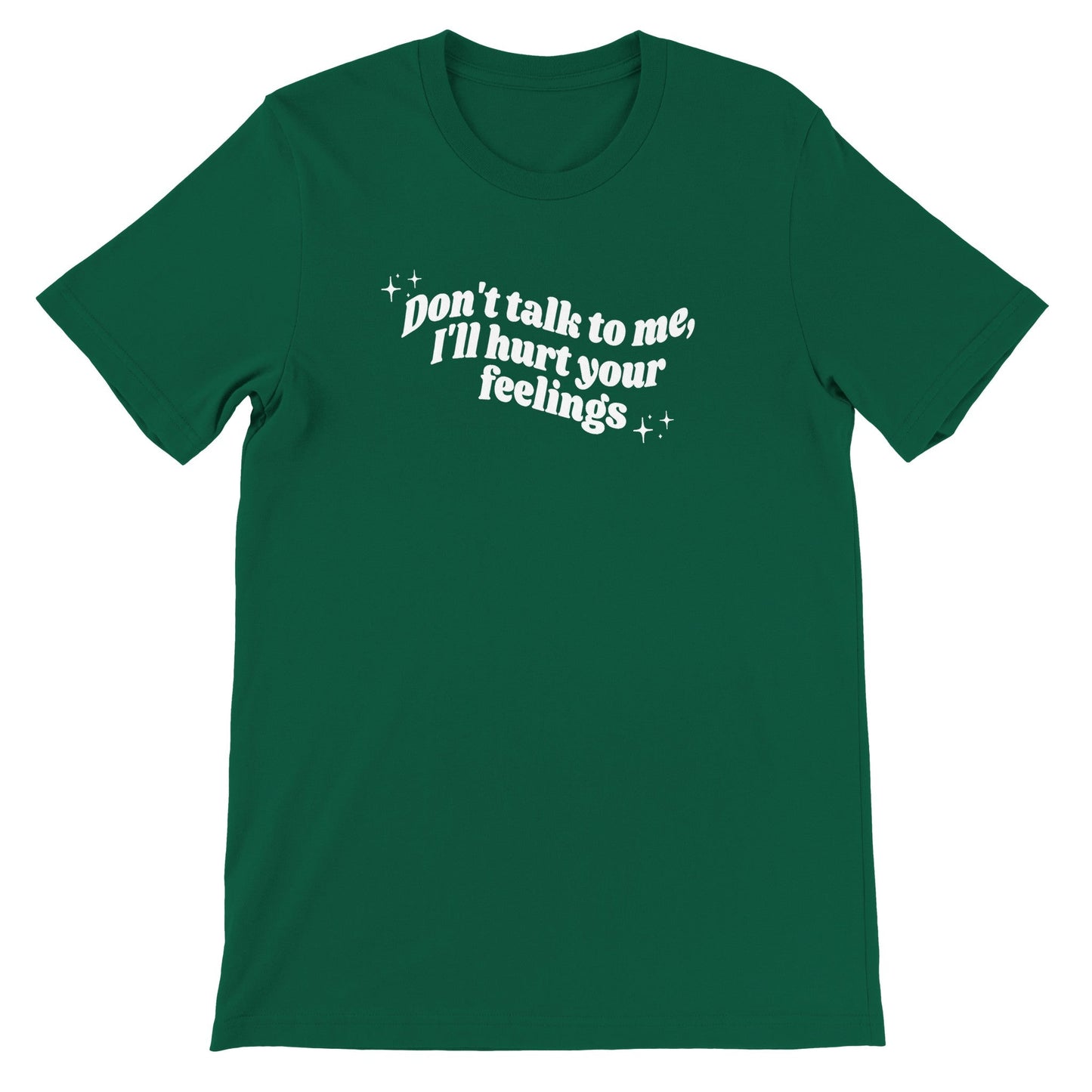 Don't Talk To Me printed t-shirt