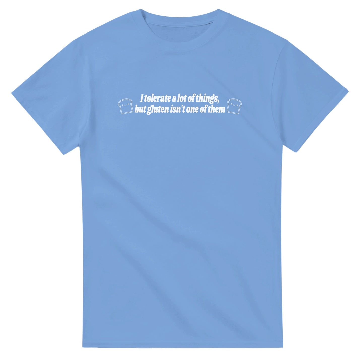 I Don't Tolerate Gluten printed t-shirt