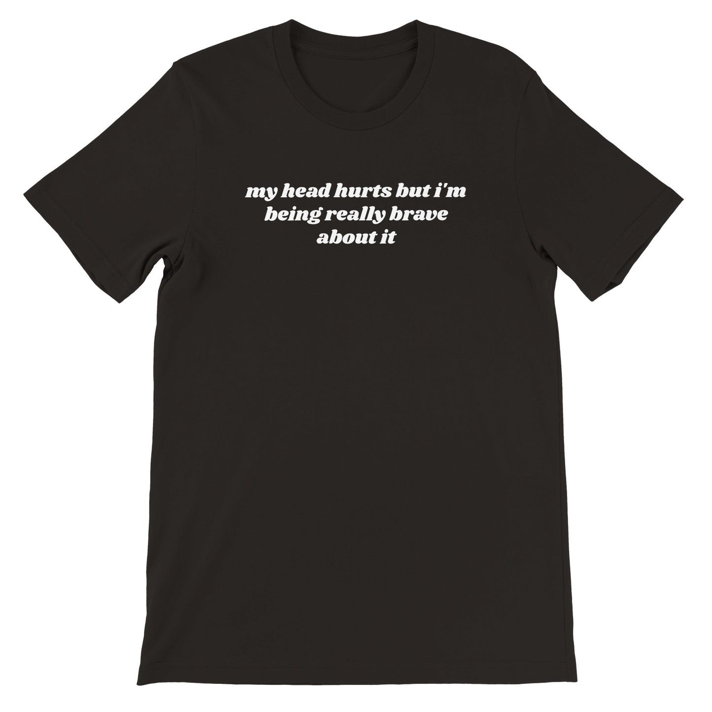 My Head Hurts printed t-shirt